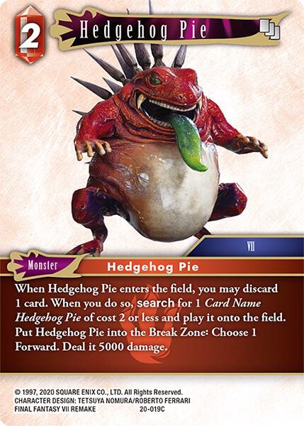 Hedgehog Pie, Dawn of Heroes 20-019C