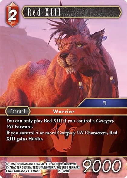Red XIII, Dawn of Heroes 20-021R