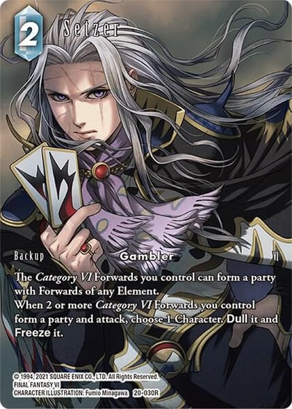 Setzer (Full Art), Dawn of Heroes 20-030R