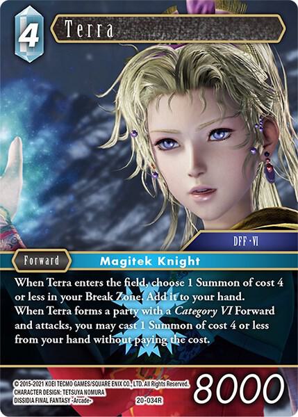 Terra, Dawn of Heroes 20-034R