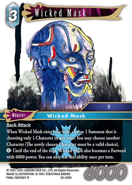 Wicked Mask, Dawn of Heroes 20-038H