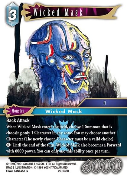 Wicked Mask, Dawn of Heroes 20-038H