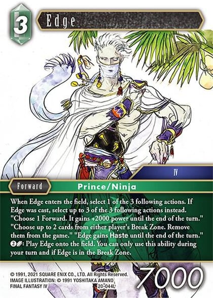Edge, Dawn of Heroes 20-044L