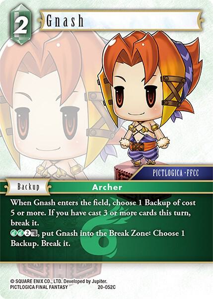 Gnash, Dawn of Heroes 20-052C