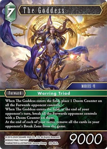 The Goddess, Dawn of Heroes 20-057L