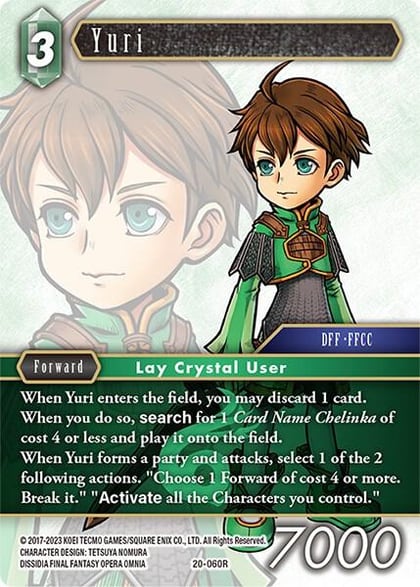 Yuri, Dawn of Heroes 20-060R