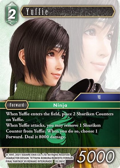 Yuffie, Dawn of Heroes 20-061C