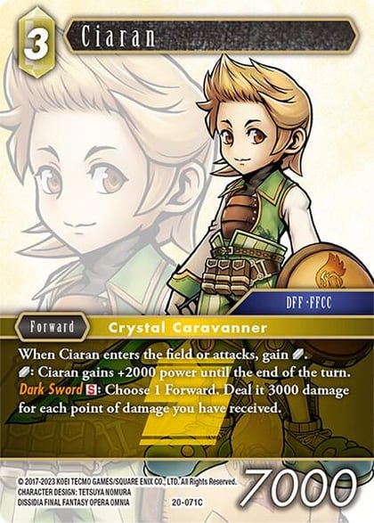 Ciaran, Dawn of Heroes 20-071C