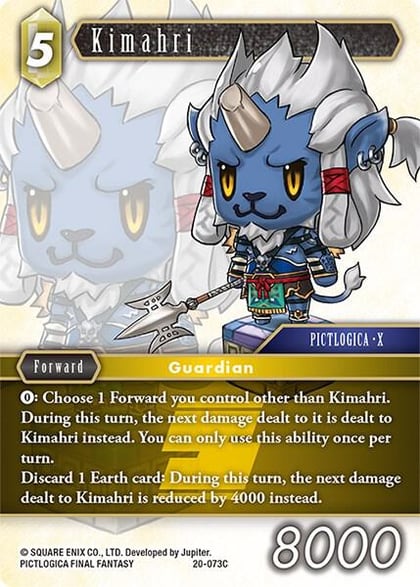 Kimahri, Dawn of Heroes 20-073C
