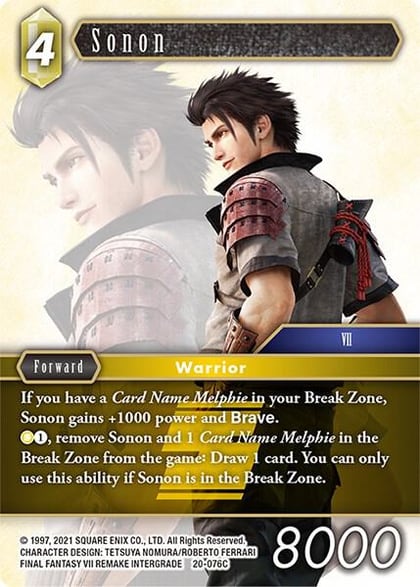 Sonon, Dawn of Heroes 20-076C