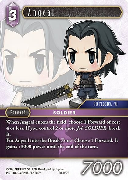 Angeal, Dawn of Heroes 20-087R
