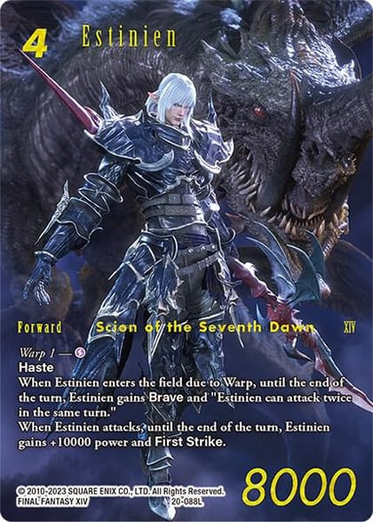Estinien (Full Art), Dawn of Heroes 20-088L