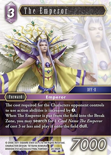 The Emperor, Dawn of Heroes 20-092R