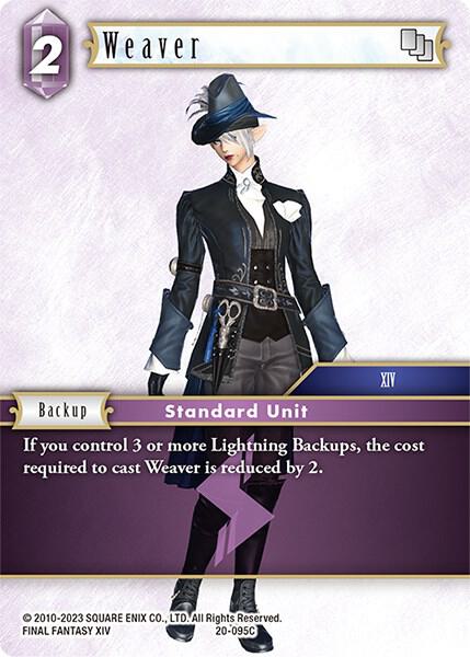 Weaver, Dawn of Heroes 20-095C