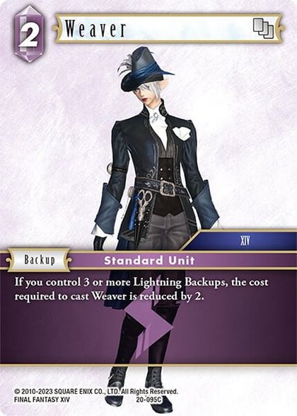 Weaver, Dawn of Heroes 20-095C