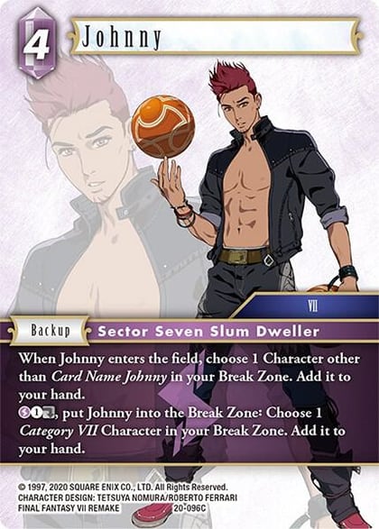Johnny, Dawn of Heroes 20-096C