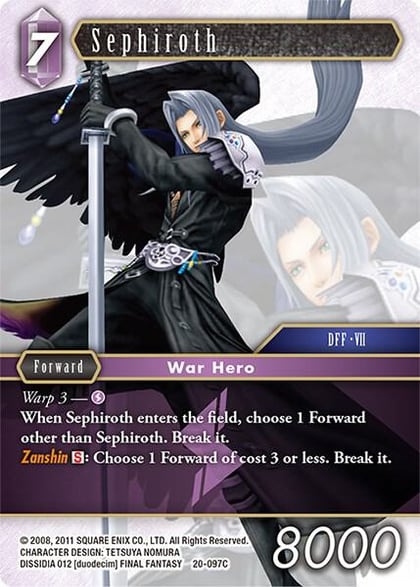 Sephiroth, Dawn of Heroes 20-097C