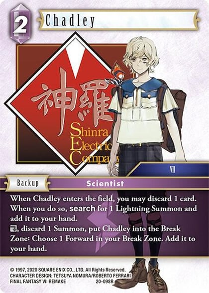 Chadley, Dawn of Heroes 20-098R