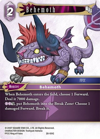 Behemoth, Dawn of Heroes 20-101C