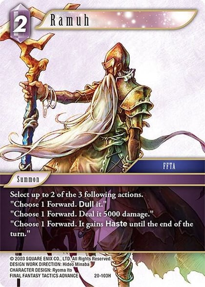 Ramuh, Dawn of Heroes 20-103H