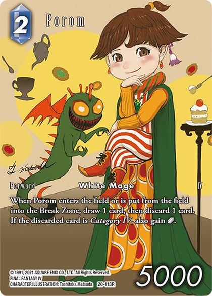 Porom (Full Art), Dawn of Heroes 20-113R