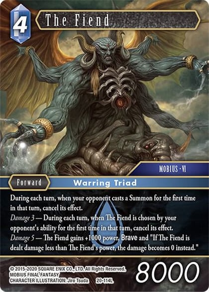 The Fiend, Dawn of Heroes 20-114L