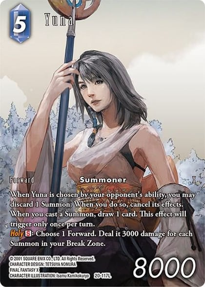 Yuna (Full Art), Dawn of Heroes 20-117L