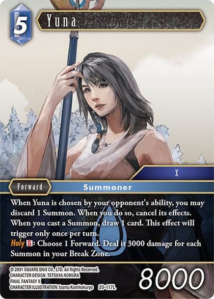 Yuna, Dawn of Heroes 20-117L
