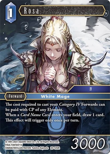 Rosa, Dawn of Heroes 20-125R