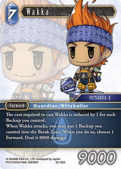 Wakka, Dawn of Heroes 20-126C
