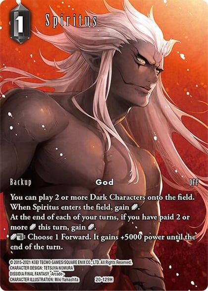 Spiritus (Full Art), Dawn of Heroes 20-129H