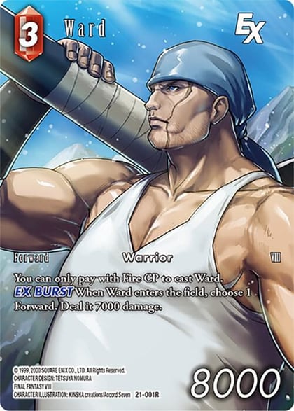 Ward EX (Full Art), Beyond Destiny 21-001R
