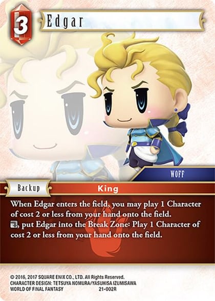 Edgar, Beyond Destiny 21-002R
