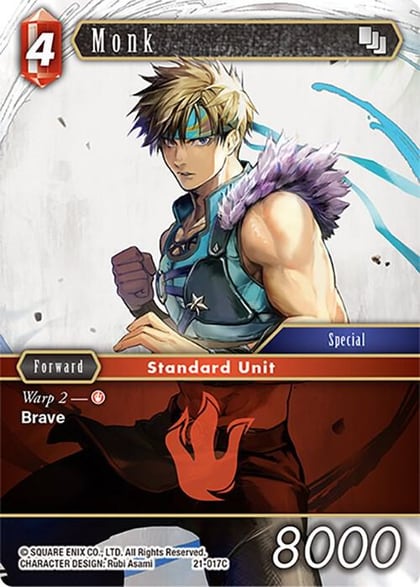 Monk, Beyond Destiny 21-017C