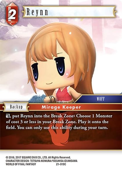 Reynn, Beyond Destiny 21-019C