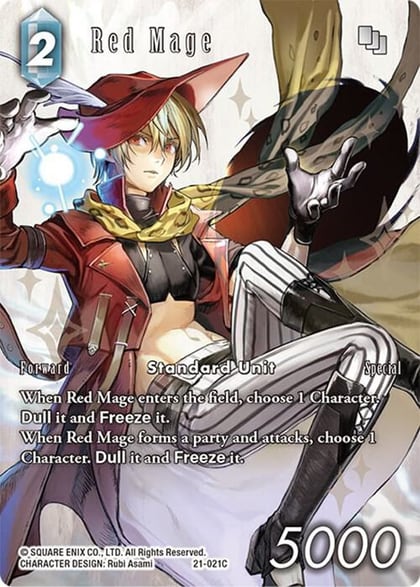 Red Mage (Full Art), Beyond Destiny 21-021C