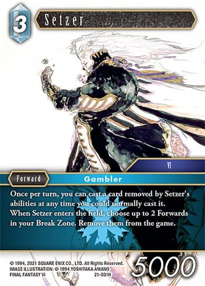 Setzer, Beyond Destiny 21-031H
