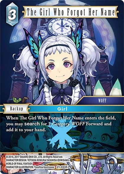 The Girl Who Forgot Her Name, Beyond Destiny 21-033R