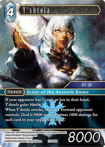 Y'shtola, Beyond Destiny 21-036H