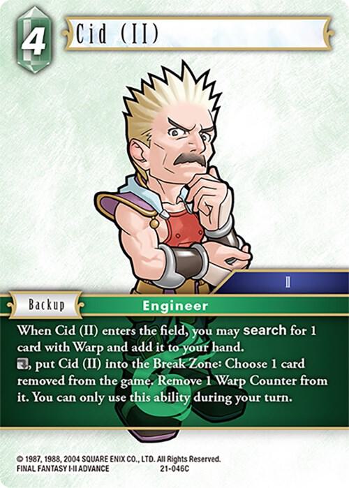 Cid (II), Beyond Destiny 21-046C