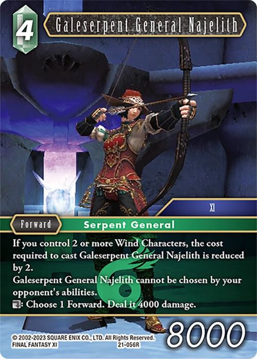 Galeserpent General Najelith, Beyond Destiny 21-056R