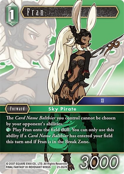 Fran, Beyond Destiny 21-057R