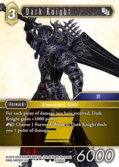 Dark Knight, Beyond Destiny 21-063C