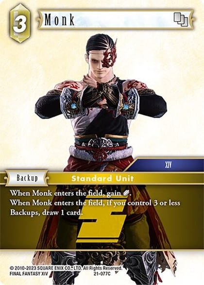 Monk - 077, Beyond Destiny 21-077C