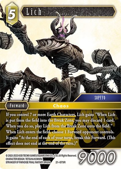 Lich, Beyond Destiny 21-079R
