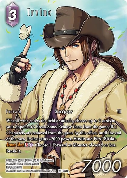 Irvine (Full Art), Beyond Destiny 21-081L