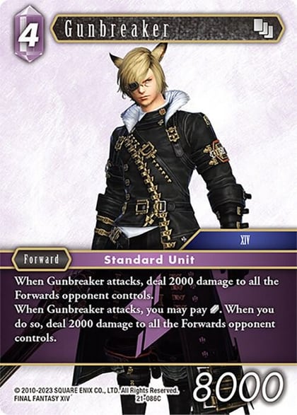 Gunbreaker, Beyond Destiny 21-086C