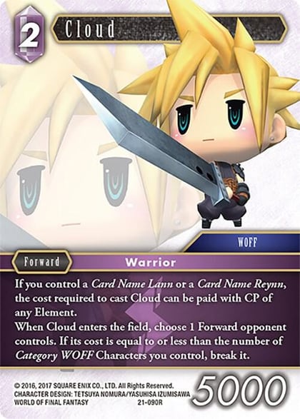 Cloud, Beyond Destiny 21-090R