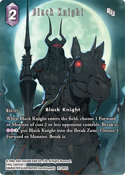 Black Knight (Full Art), Beyond Destiny 21-091C