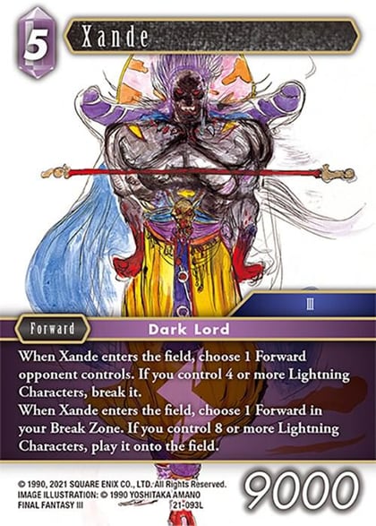 Xande, Beyond Destiny 21-093L